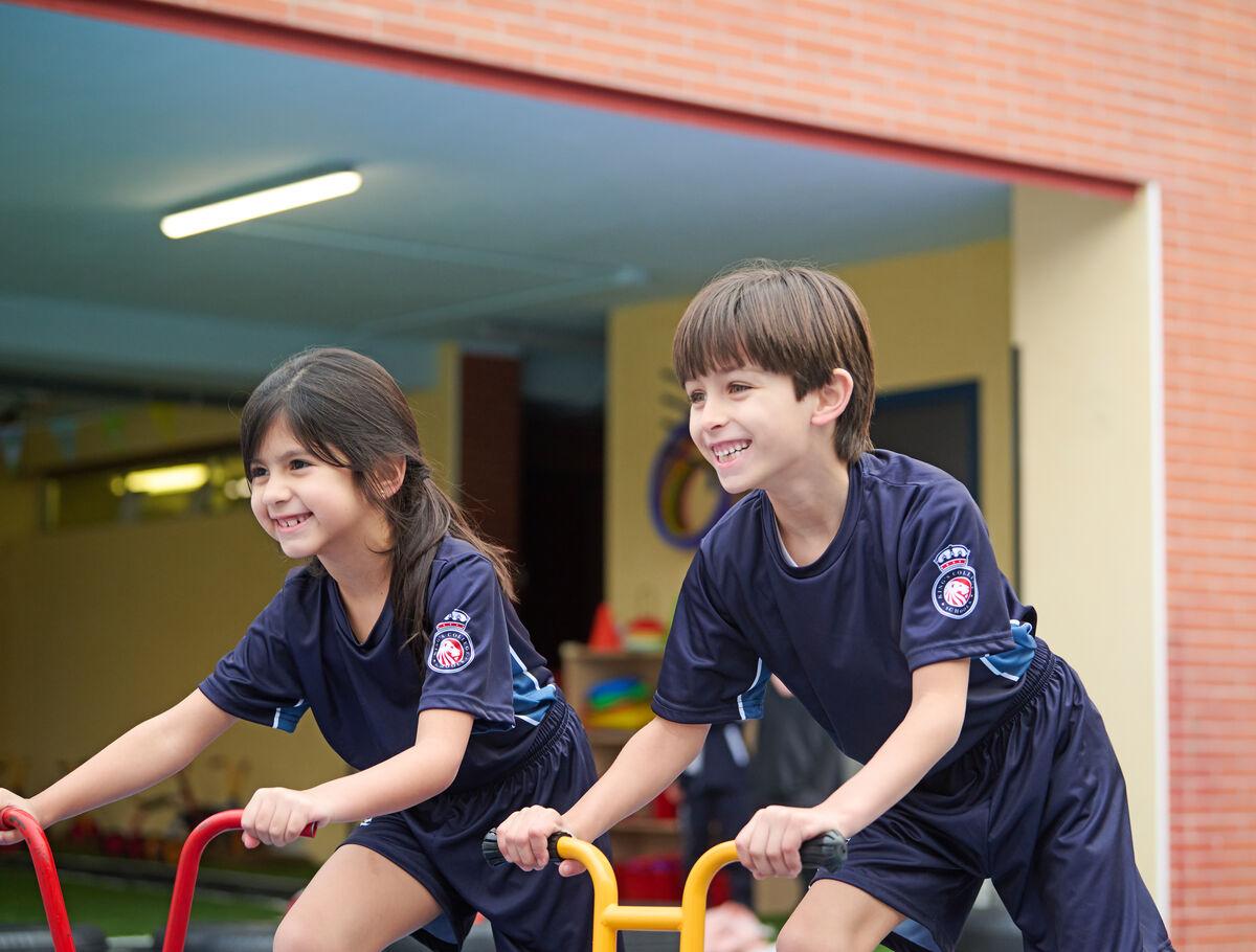 Instalaciones del Colegio de Primaria en Chamartín